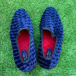 La Milano | Shoes | La Milano Italian Design Blue Velvet  display picture 1